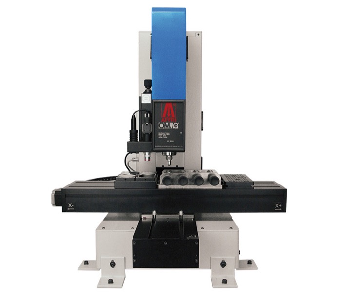 Durometro automatico per prove di durezza Jominy secondo le norme ASTM E-18 e ISO 6508